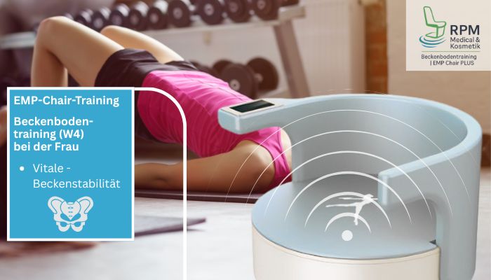 EMP-Chair-Beckenbodentraining für Beckengesundheit, Stabilität und Vitalität in Mönchengladbach