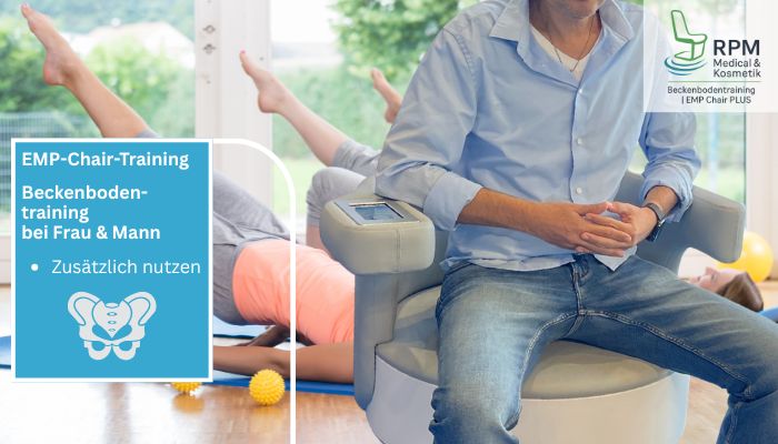 EMP-Beckenbodentraining in Mönchengladbach – zusätzlich zum Beckenbodenkurs nutzbar